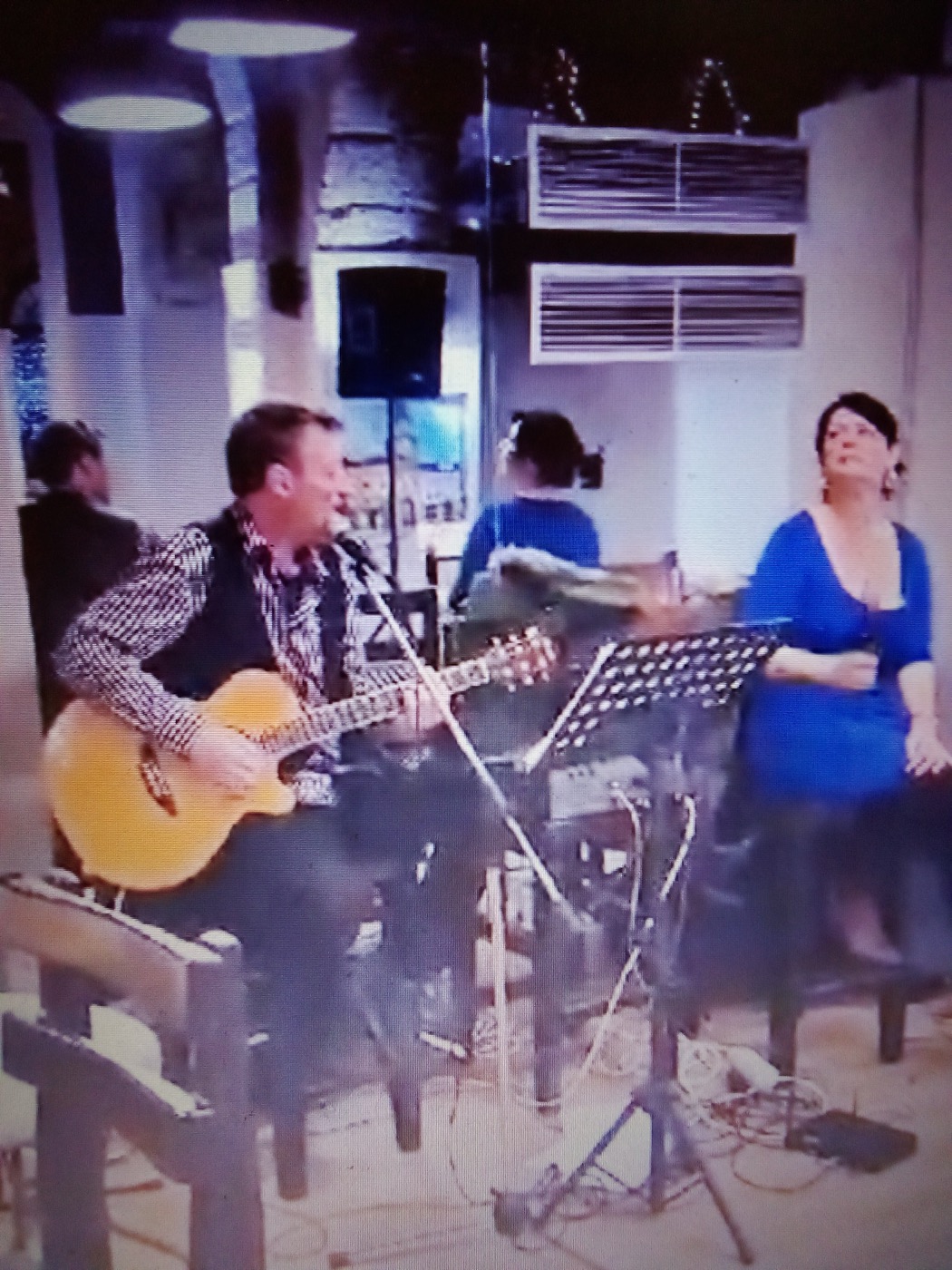 Juraj i Lea na nastupu