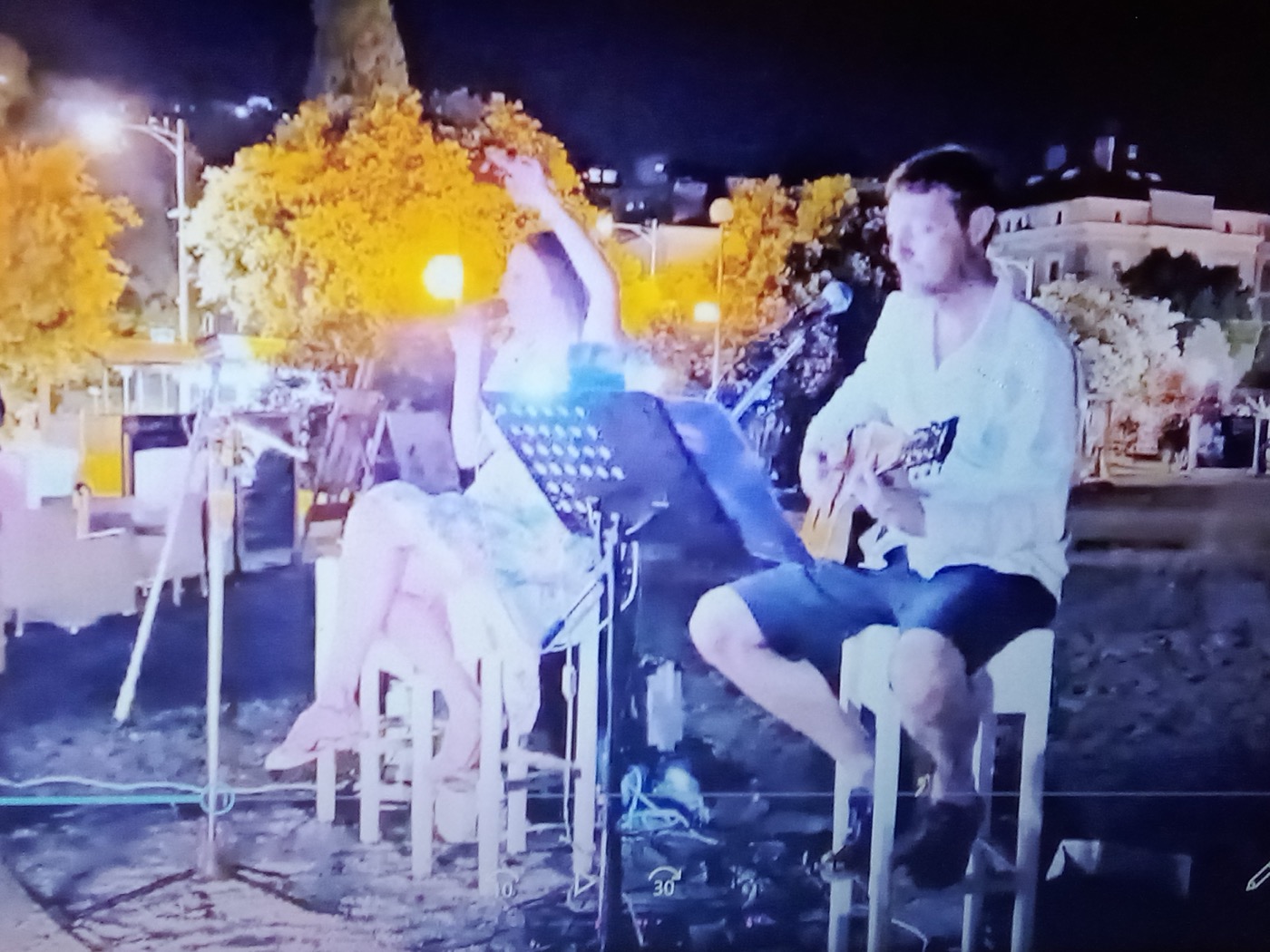 Nastup uživo na terasi